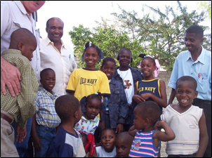 Children in the orphanage for healthy children